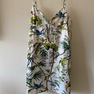 By the way. Tropical dress